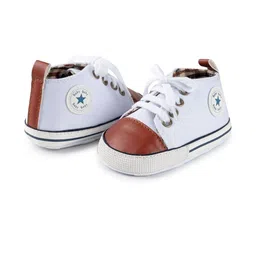 NESKA MODA Unisex Kids Cotton Booties image 4