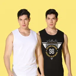 WOOSTRO Men Typography 2 Printed Slim Fit T-shirt image 3