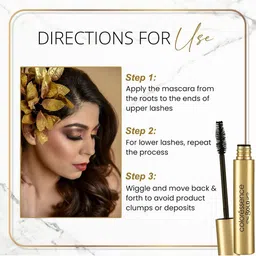 Coloressence Gold Camera Ready Intense Volume Mascara - 10 g - Black image 5