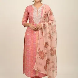 Silakaari Printed Pure Cotton Unstitched Dress Material-picture-15