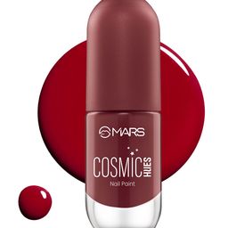 MARS Cosmic Hue Ultra-Glossy Shine Nail Paint 10ml - Cosmic Red 05-picture-45
