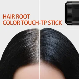 arcanuy Grey Hair Coverage for Men & Women, Easy Apply , black image 3