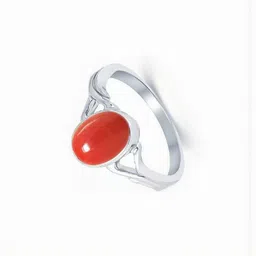 RAVIOUR LIFESTYLE Silver-Plated & Red Copper Pearls Finger Ring-picture-38