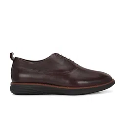 LEGWORK Men Leather Formal Oxfords image 4