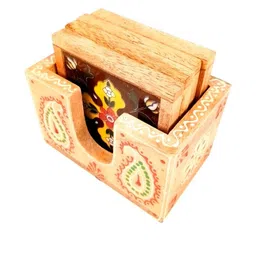 apka mart Handcrafted Tile Coasters for Tea, Coffee & Drinks image 5