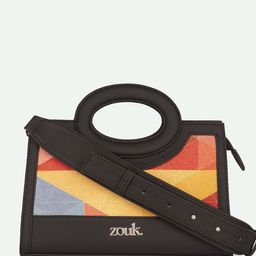 ZOUK Geometric Printed Swagger Sling Bag-picture-44