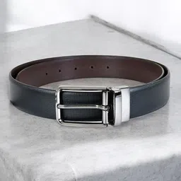 CRUSSET Men Leather Reversible Formal Belt image 1