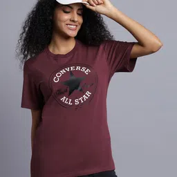 Converse Unisex Typography Printed Round Neck Cotton T-shirt-picture-28