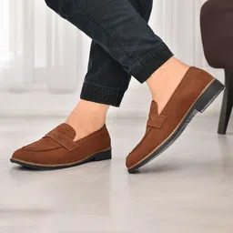 Provogue Men Textured Slip-On Loafers image 3