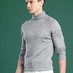 Cayman Men Turtle Neck Woollen Pullover image 2