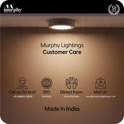 murphy LED 9W CBL Surface down light (Cool White , Pack of 2) Ceiling Light Ceiling Lamp image 5