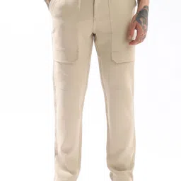 High Star Men Comfort Easy Wash Korean Trousers-picture-15