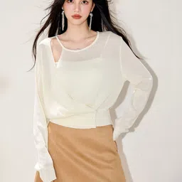 JC Collection Women Pullover image 2