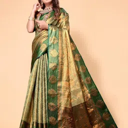 jayant creation Woven Design Zari Banarasi Saree-picture-33