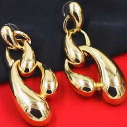 j & c fashion arena J & C Fashion Are Stainless Steel Gold-Plated Earrings-picture-41