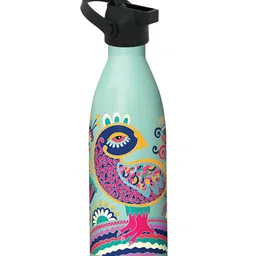 Speedex Multicoloured & Multicoloured Single Stainless Steel Printed Double Wall Vacuum Water Bottle-picture-40
