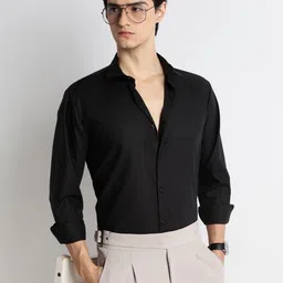 Blu MNKY Men Classic Slim Fit Casual Shirt-picture-19