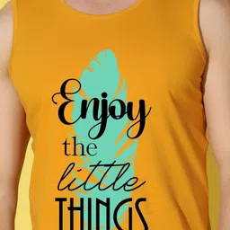 WOOSTRO Men Typography 2 Printed Pockets Slim Fit T-shirt image 5