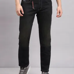 Monte Carlo Men Solid Straight Fit Light Fade Jeans-picture-33