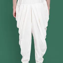 Sangria Men Solid Mid Rise Dhoti image 5