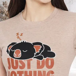 Metronaut Women Typography 2 Wonder Woman Printed Applique T-shirt image 4