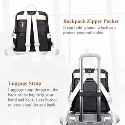 nme collection Small 15 L Backpack Stylish Anti-Theft Shoulder Bag for Casual Travel, College & Office image 2