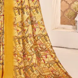LeeliPeeri Designer Floral Silk Blend Saree image 2