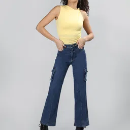 The Roadster Lifestyle Co Pure Cotton Straight Fit Jeans-image-63