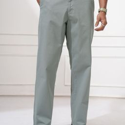 LOCOMOTIVE Men Cotton Regular Fit Regular Trousers-picture-25