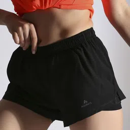 AGUANTE Women Running Sports Shorts-image-1