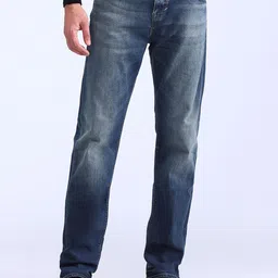 Flying Machine Men Straight Fit Heavy Fade Stretchable Jeans-picture-15