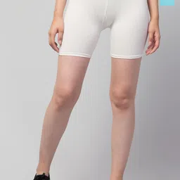 DRAXSTAR Women Pack Of 2 Skinny Fit Low-Rise Cycling Sports Shorts-image-93