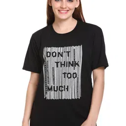 SHAUN Women Typography Printed 1 T-shirt-image-75