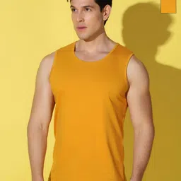 WOOSTRO Men Pack of 2 Solid Round Neck Cotton Slim Fit Sports T-shirts-picture-20