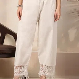 Clora Creation Women Embellished Knitted Ethnic Palazzos-picture-37