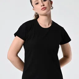 BAESD Women Applique Slim Fit T-shirt-picture-36