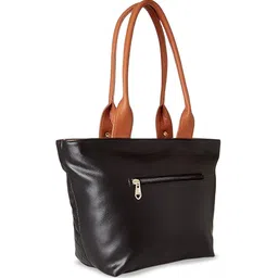 Anna Claire Textured PU Structured Shoulder Bag with Quilted image 2