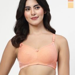 LILY Pack Of 2 Full Coverage Bralette Bra-picture-3