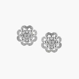 VALANOVA 18K White Gold 0.27 Ct Lab Grown Diamond Earrings-image-47
