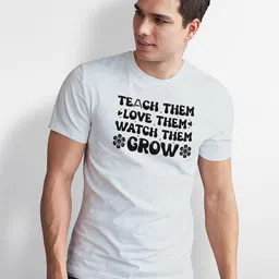 Seekbuylove Men Bio Finish Teach Love Watch Grow Round Neck Pure Cotton T-shirt-picture-17