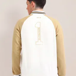 U.S. Polo Assn. Men Cotton Colourblocked Sweatshirt image 5