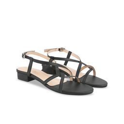 Stylestry Textured Block Sandals with Buckles-picture-21
