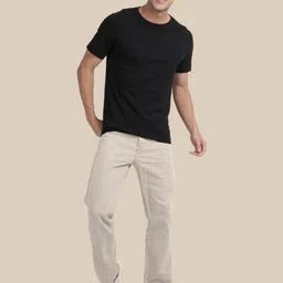 SOULIVELY Typography Printed Moisture Wicking Pure Cotton T-shirt image 4