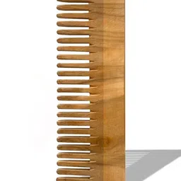 KOBMAND Natural Wooden Hair Comb For Hair Fall Control - Brown-picture-18