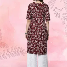 Ethnic basket Women Pack Of 2 Multicoloured Crepe Kurtas image 3