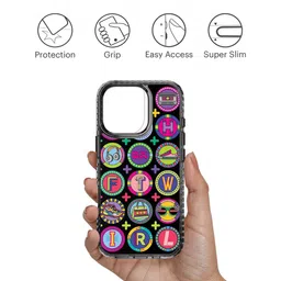 DailyObjects Quirky Printed iPhone 16 Pro Max Back Case Mobile Accessories image 3