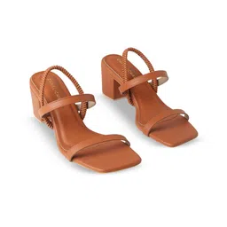 CHAAL CHALAN PU Work Block Sandals-picture-35