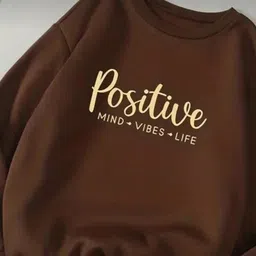 nimoes Women Full Sleeve Printed Sweatshirt image 3