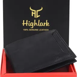 highlark Men Evening/Party, Casual, Formal, Travel, Trendy Black Artificial Leather Wallet-picture-11
