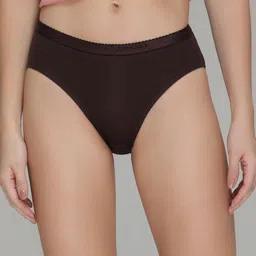 AMUL COMFY Pack Of 3 Pure Cotton Mid-Rise Hipster Briefs AC-PLPANOE-CB-MA-BK-S-3PC image 2